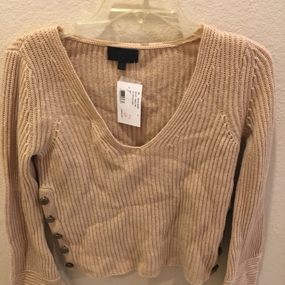 Intermix tan sweater. NWT. Never worn before.